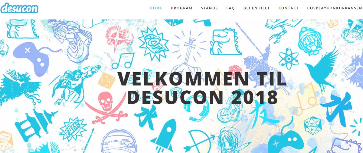 RobotProps's tweet image. Desucon Norway
desucon.no