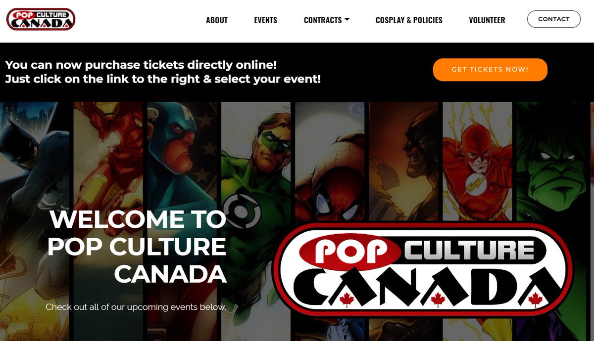 RobotProps's tweet image. Pop Culture Canada Comic Con
popculturecanada.ca

#Convention #ComicCon