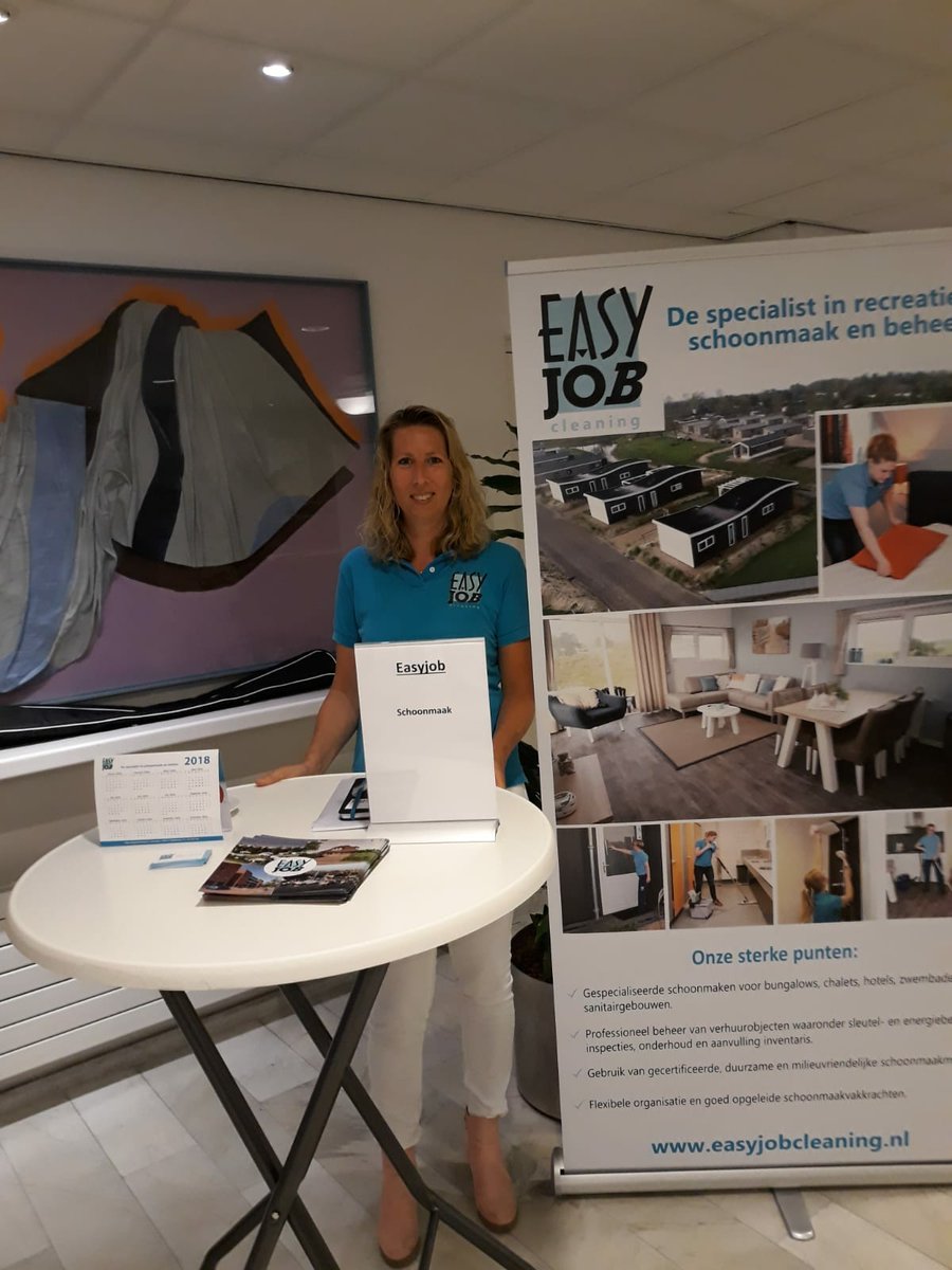 EasyjobCleaning's tweet photo. Ook dit jaar waren onze collega's op de banenmarkt. https://t.co/x5kIePblp5