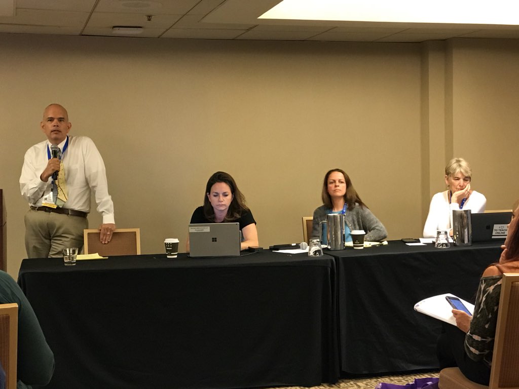 SandyCduC's tweet image. Great Ideas and “aha moments” shared from @ONEforTraining Online Education Standards and Practices course with @AlohaSargent @PatJamesHanz @ProfessorBeyrer @katiepala #onlinetechnology #cccotc18 #OESP #CCCLearn #OnlineTeaching