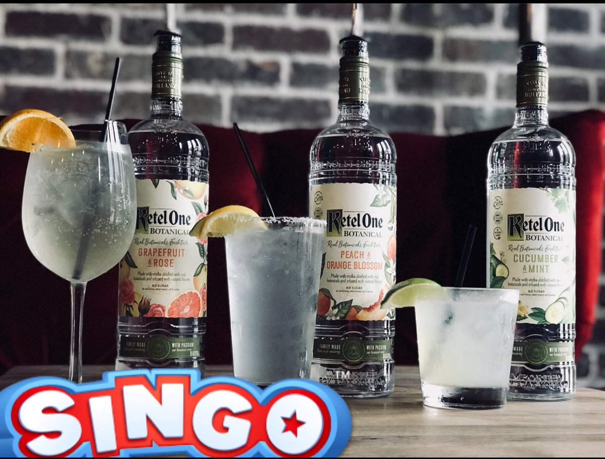 ❗️Come join us for Singo every Tuesday night at 8! Tonight Singo is sponsored by Ketel One’s newest flavors!❗️#Volare #campuscorner #singo #tuesday #ketelone