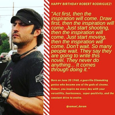 A GREAT STORYTELLER\S BIRTHDAY.
Happy birthday Robert. 