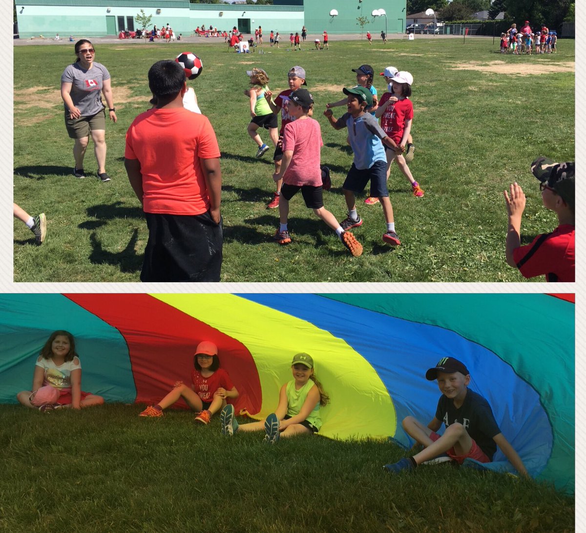MrsKLester's tweet photo. Our school was chosen for the Hero of Play for our dedication to physical education. Olympic athlete Haley Irwin was the special guest at our play day and the students were excited to spend time with her. Thank you @CanadianTire for sponsoring #heroofplay.
@tbc_schools https://t.co/ApXvvNIzFX