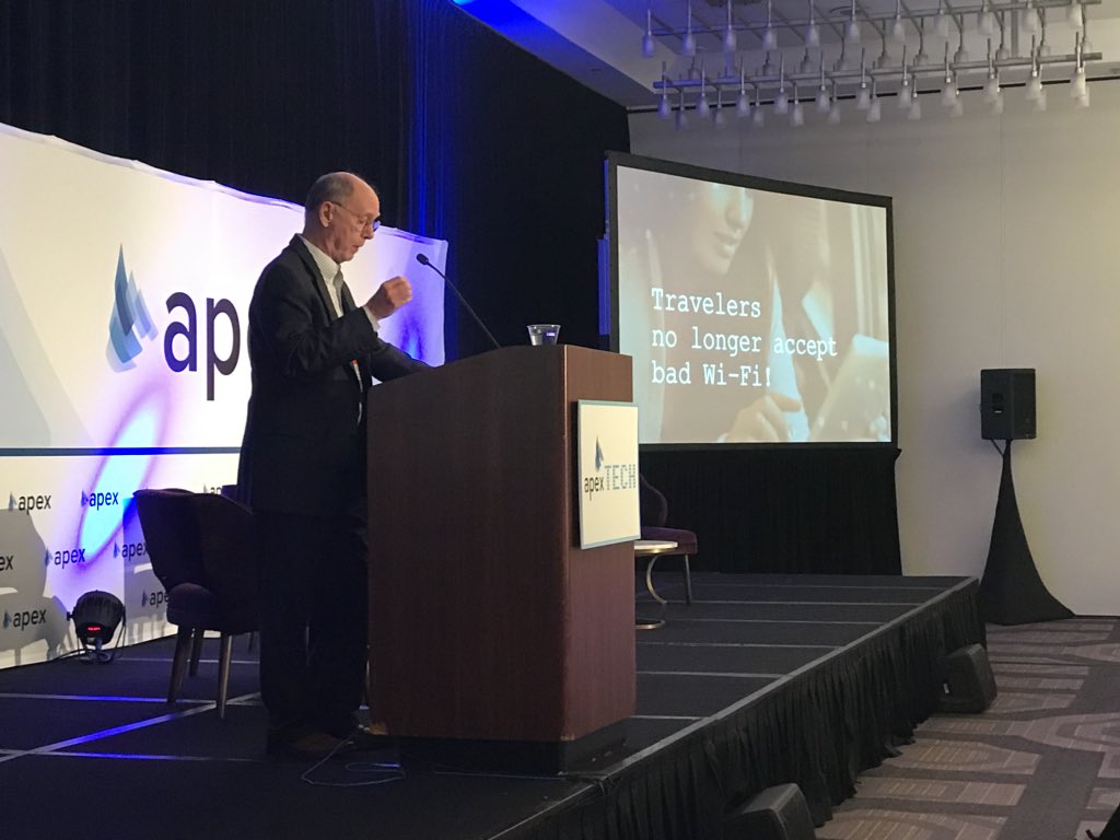 JetwayMJ's tweet photo. “The quest for more bandwidth is not unique to the #airline industry. Demand for bandwidth is old as the internet itself. Bandwidth is only part of the solution. Control of traffic is critical.” @RebelRoam explains its network optimisation solution #APEXTECH #PaxEx https://t.co/UDvFNrgL15