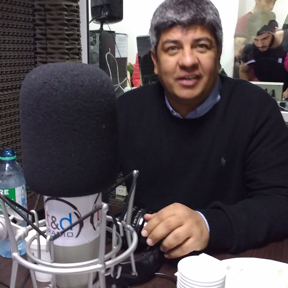 En vivo por TyD Radio Pablo Moyano entrevista exclusiva! <a href="/TeayDeportea/">Tea y Deportea</a> @JorBusico