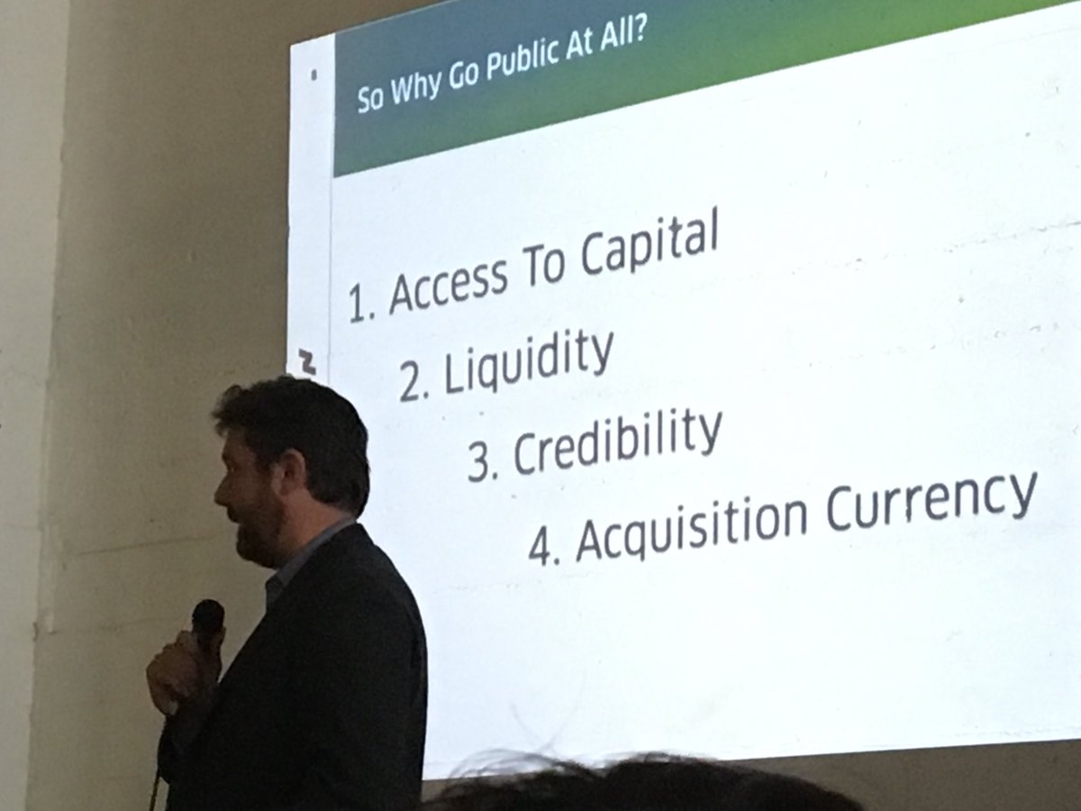 FrenchTechSF's tweet photo. Jeff Thomas from @Nasdaq on why go public @hax_co @SOSVvc #ExitMaster #FrenchTechSF https://t.co/dH35jxVOOG