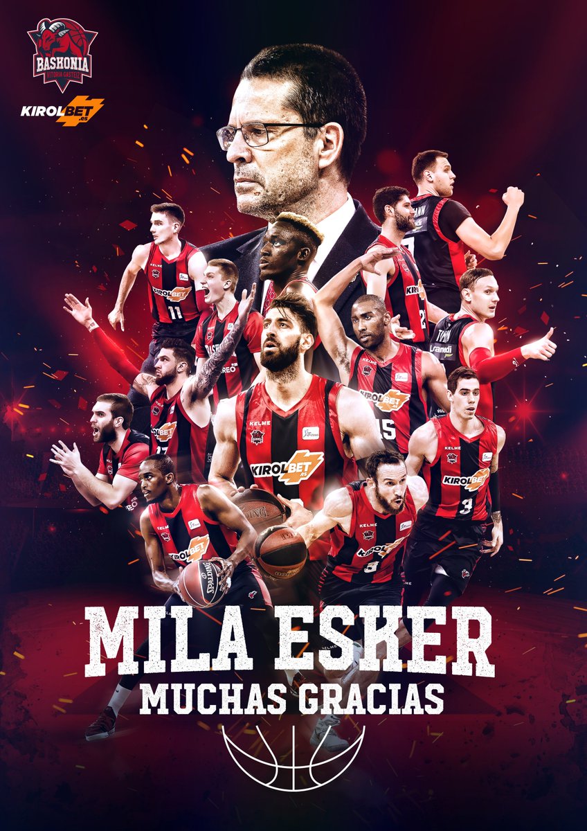 Baskonia's tweet photo. 🔵🔴
GRACIAS por hacernos soñar 
GRACIAS por dejaros todo sobre el parqué hasta el último segundo de la temporada
#GoazenBaskonia https://t.co/byQ2PQhIbl