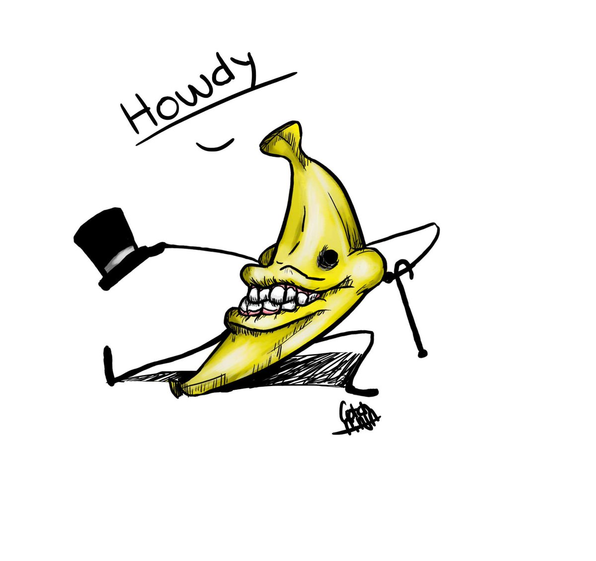 CrotchNinja's tweet photo. Look at this silly banana
Badman
Banana
#banana #cartoon #myart #feedbackplz #whyamilikethis #Memes https://t.co/nkewHdMMCm