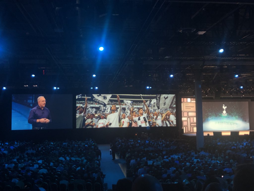 Spurs! Edge to Cloud experience for all fans!!  Join the conversation #HPEPartnerSummit  #HPEDiscover