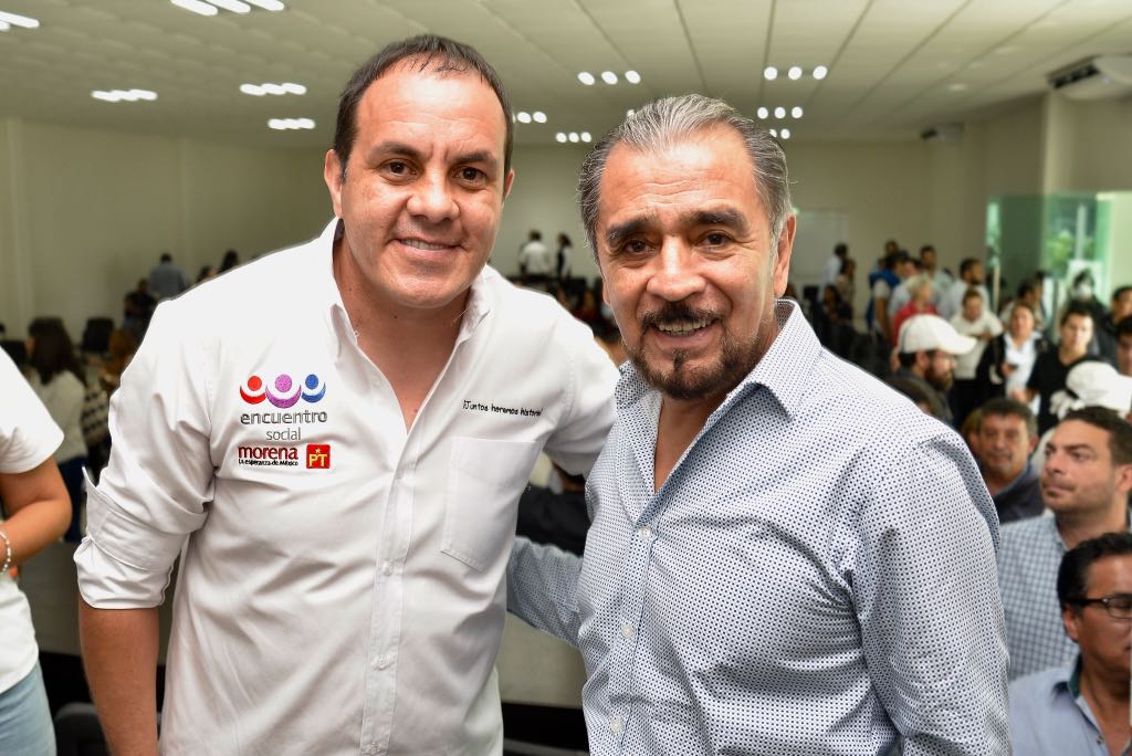 Agradezco el apoyo y confianza del Ing. Francisco Hernández Juárez, secretario general del Sindicato de Telefonistas de la República Mexicana, un Morelos seguro y próspero es posible si todos los sectores de la población trabajamos juntos hacia la misma meta.