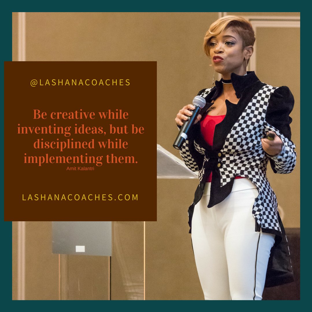 lashanacoaches's tweet photo. Stick to the plan right?
#creativity #inventingideas #invent #evolve #ideas #discipline #selfdiscipline #implementingideas #dailymotivation #motivationalquote https://t.co/1eLPcr4U0t