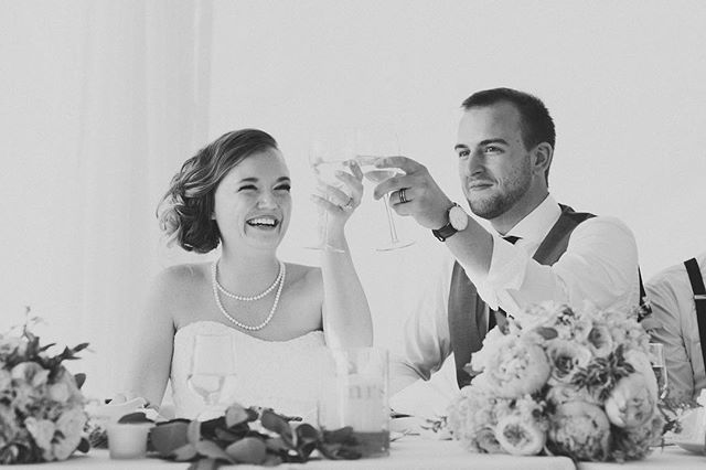 Cheers to a happy marriage💍 📷 @kristynharderphotography
