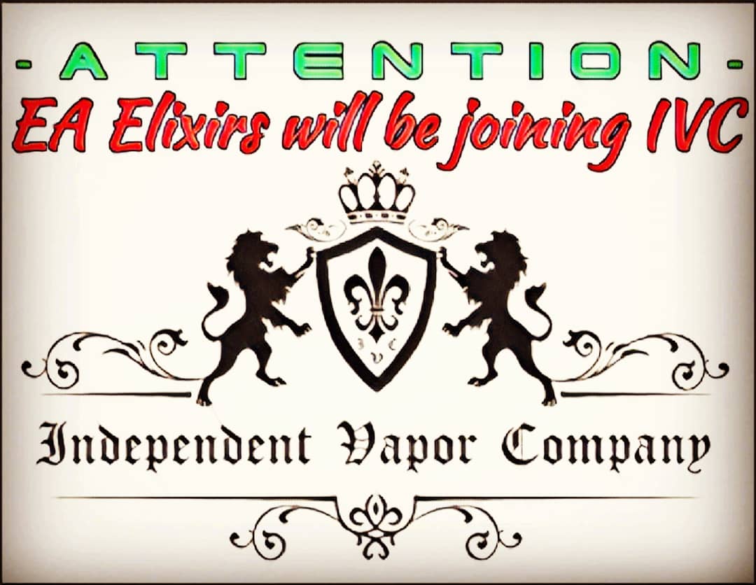 It's with great pleasure to announce that <a href="/EaElixirs/">Eternal Afterlife Elixirs, LLC</a> will be available to purchase in store or online with <a href="/independent_IVC/">Independent Vapor Co</a>! They're hands down one of the truest ambassadors of this industry &amp; we're completely honored to be part of their Michigan family.

IndependentVaporCompany.com