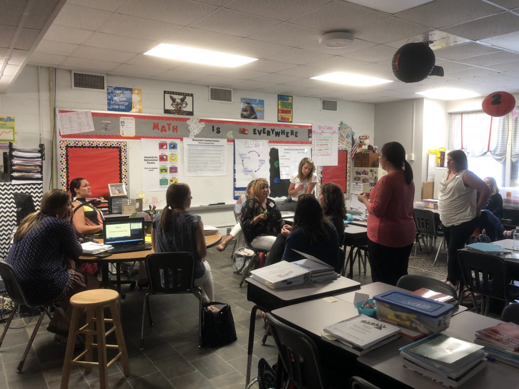 AMSTI_UM's tweet photo. AMSTI 3-5 specialists and teacher leaders reflect and plan after day 1 Math training @Pinecrest ES #AMSTITraining2018 #AMSTImath2.0 https://t.co/2H9a5vwRwR