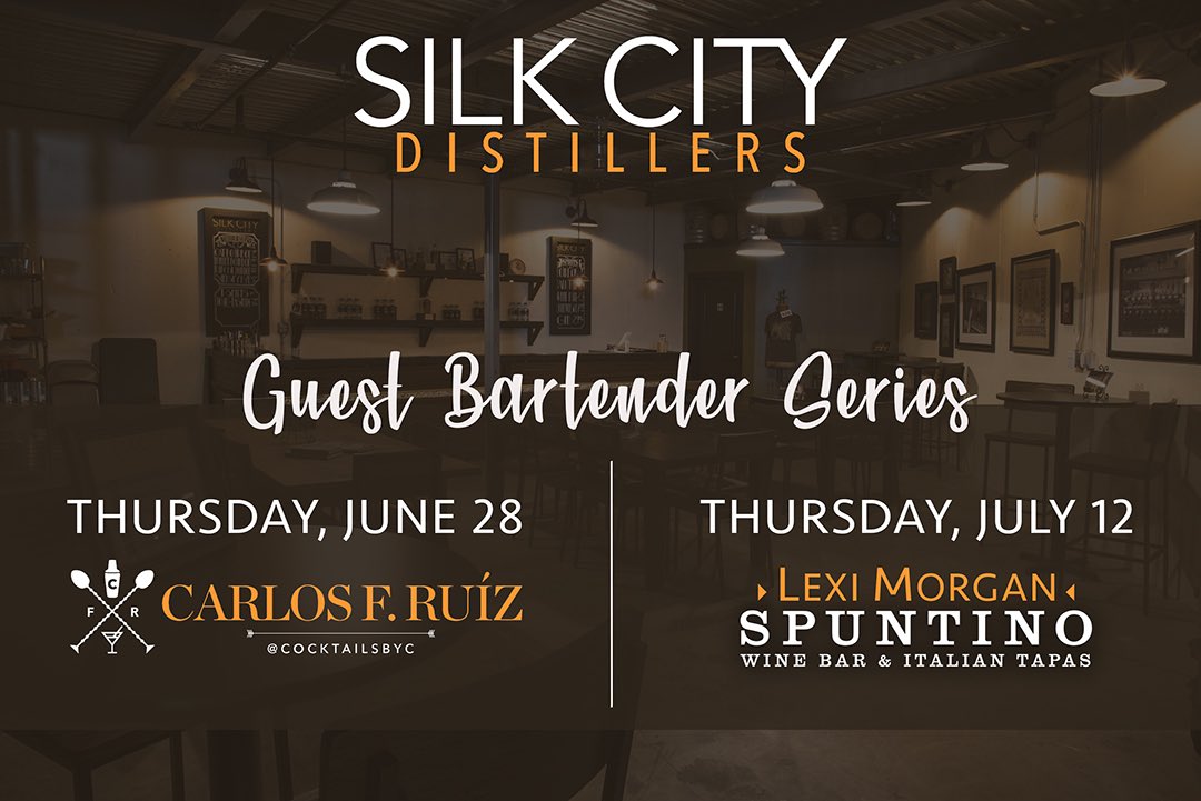 Silk City Distillers (@silkcityspirits) on Twitter photo Pleased to announce a 2018 collab featuring award winning NJ mixologists who will be behind the bar at our distillery. For booze geeks like us, the chance to work w/ industry experts & discover new and interesting ways to highlight our spirits is a dream come true. <a href="/Cocktailsbyc/">Carlos F. Ruiz</a> Pleased to announce a 2018 collab featuring award winning NJ mixologists who will be behind the bar at our distillery. For booze geeks like us, the chance to work w/ industry experts & discover new and interesting ways to highlight our spirits is a dream come true. <a href="/Cocktailsbyc/">Carlos F. Ruiz</a>