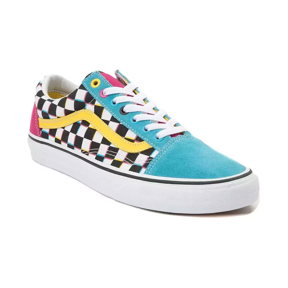 rainbow old skool vans journeys