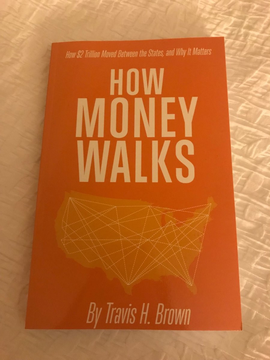 ⁦@SpeakerTimJones⁩ thanks for the book. States with no income tax show greater growth in long term- #ND #threeleggedstool