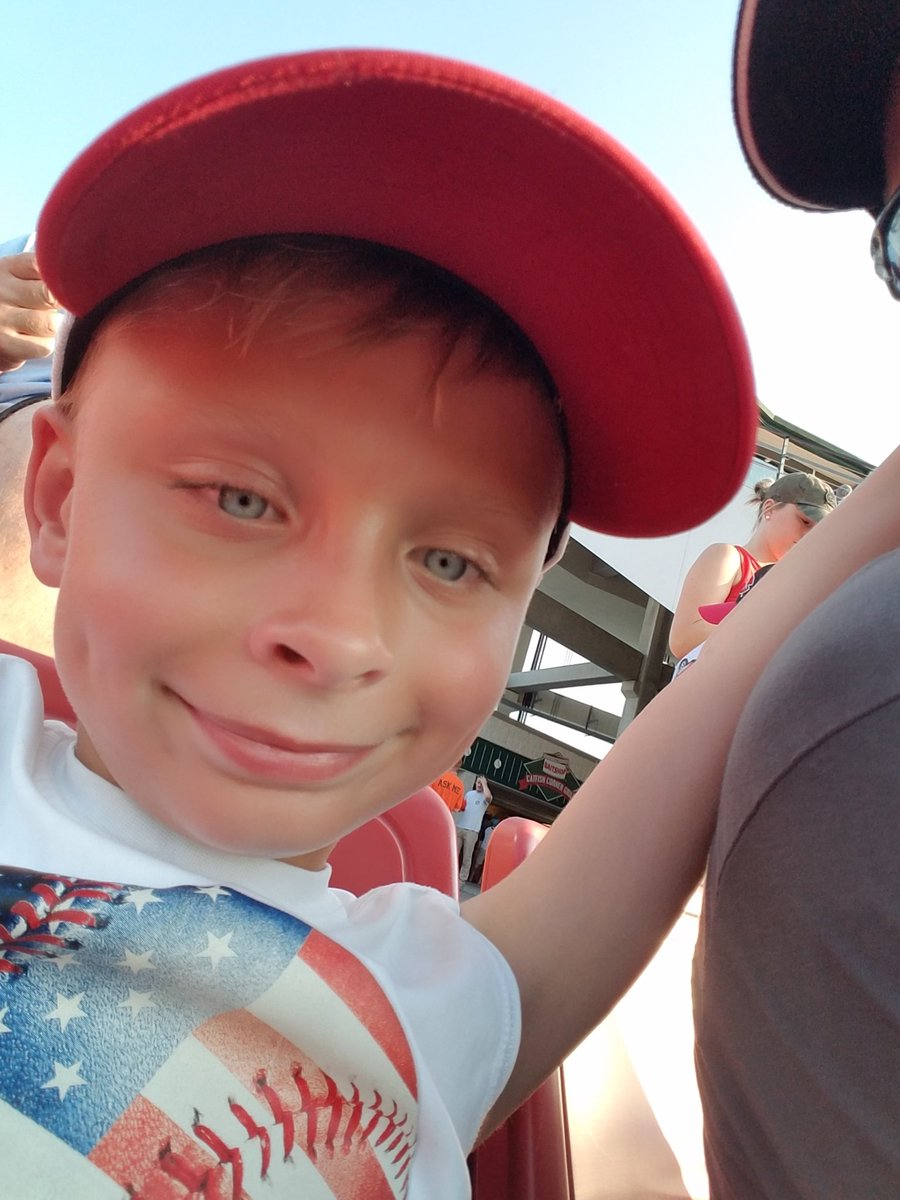 Waiting on the All-star game to start. #mudcatsfun