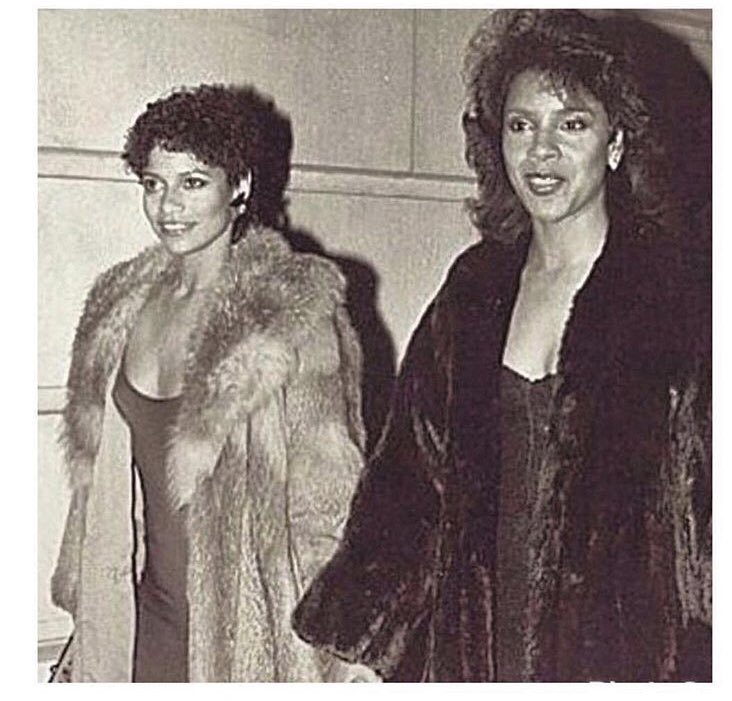 My sis and I this winter. Happy Birthday to one of the greatest and classiest women, Phylicia Rashad  
