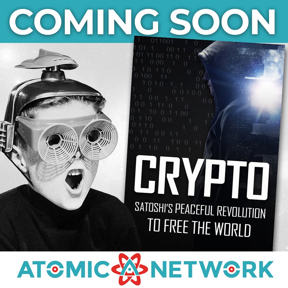 sky_conway's tweet photo. Coming soon to Atomic Network - Crypto The Movie is the incredible story of Bitcoin and Satoshi's peaceful revolution to free the world.
#bitcoin #btc #crypto #atomicnetwork #blockchain #satoshi #atomicnetwork https://t.co/aVeomtfecJ