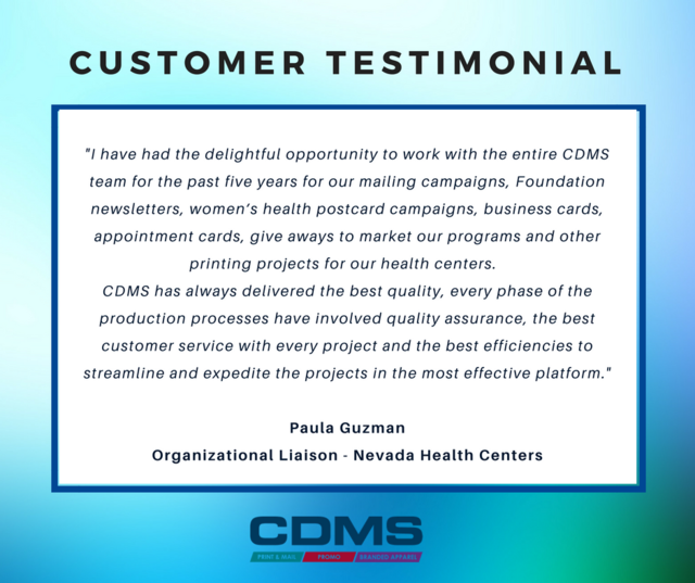 cdmservicesreno's tweet photo. Another CDMS' Happy Customer! Thank you for your business Nevada Health Centers! @NVHC_Mammovan #nevadahealthcenters #promoitems #cdmslive #brandedapparel #promotionalproducts #brandeditems #promotionalitems #tradeshows #advertising https://t.co/KofFmji9dW