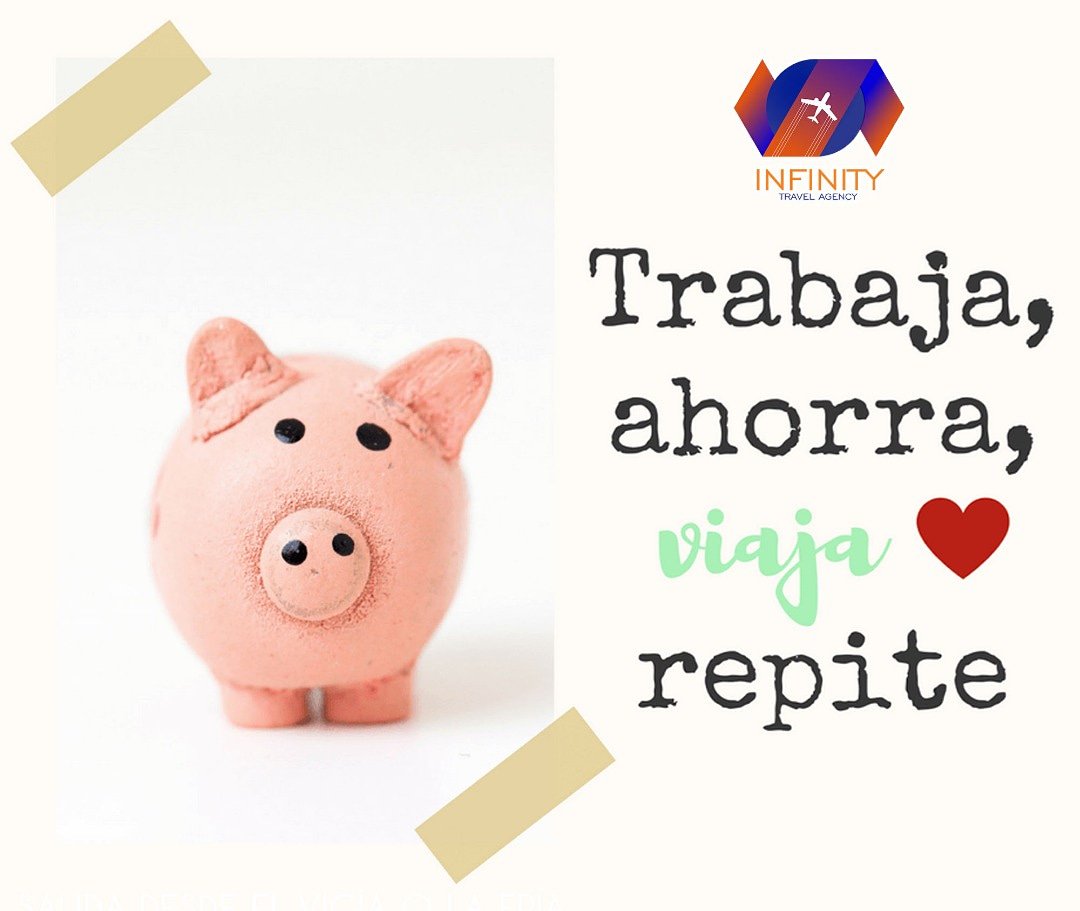 InfinityTraveel's tweet photo. La mejor inversión 💰está en esos momentos llenos de aventuras y nuevas experiencias🛳🏕🌅🌆. Ahorra y disfruta la vida viajando con @travelagencyinfinit 🚌🚡✈ #ViajarEsVivir #AgenciaDeViajes #Vacaciones #Paquetes #Turismo #19Jun #InfinityTravel #Playa #ViveLaAventura #ahorrar https://t.co/e2FjqMgiEi