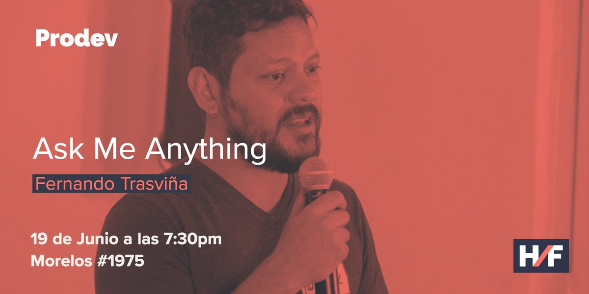 hackfundgdl's tweet image. ¿Estan preparados para #HFProdev? Nosotros ya tenemos la cerveza bien fría, el montaje listo y un gran speaker
El evento va a estar así:
7:30 Registro y networking
8:30 Comienza &quot;Ask me anythig&quot; 
9:10 Networking
10:30 Fin del evento

Regístrarte en: hfpd0618.eventbrite.com