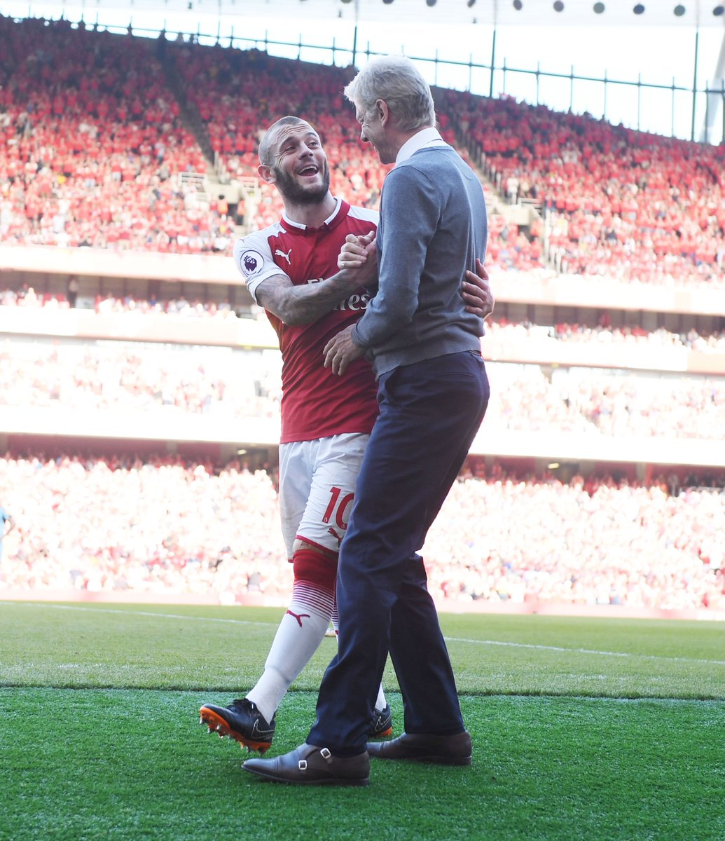 Arsenal's tweet photo. #GoodLuckJack https://t.co/vPpNZGG9PB
