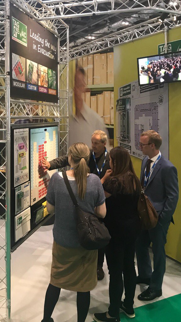 Thanks everyone - great 1st day <a href="/SHExpo/">Safety & Health Expo</a> for <a href="/TAGEVAC/">Martin Reed</a> stand R300