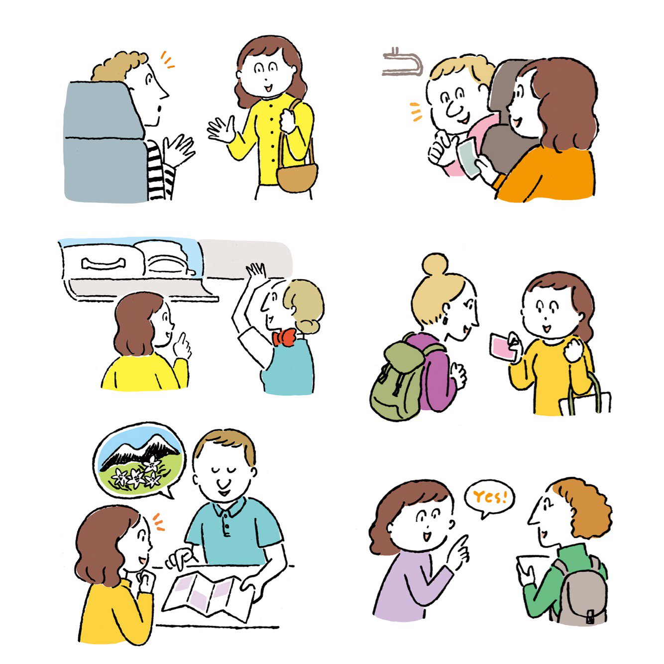 ササキサキコ 大人のための旅行英会話 ナツメ社 のイラストを描きました T Co Jdvjkssvsc Twitter