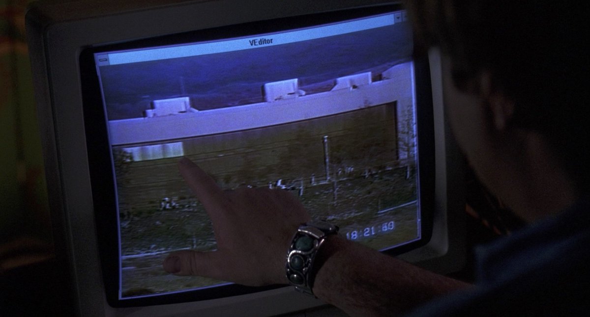 appreciation post for Dan Aykroyd's turquoise bracelet & tiny crystal choker that he wears in SNEAKERS