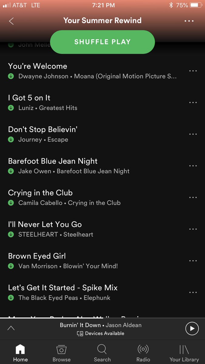 Tiogar's tweet photo. No one knows me better than @Spotify via this playlist they generated from my favorite songs. Iโm a little bit Disney, a little bit Hood, with some Classic Rock, Country, and some Dance Jams. That about sums it up. @LSUjuju #spotifygetsme https://t.co/WuIDxZH1RL