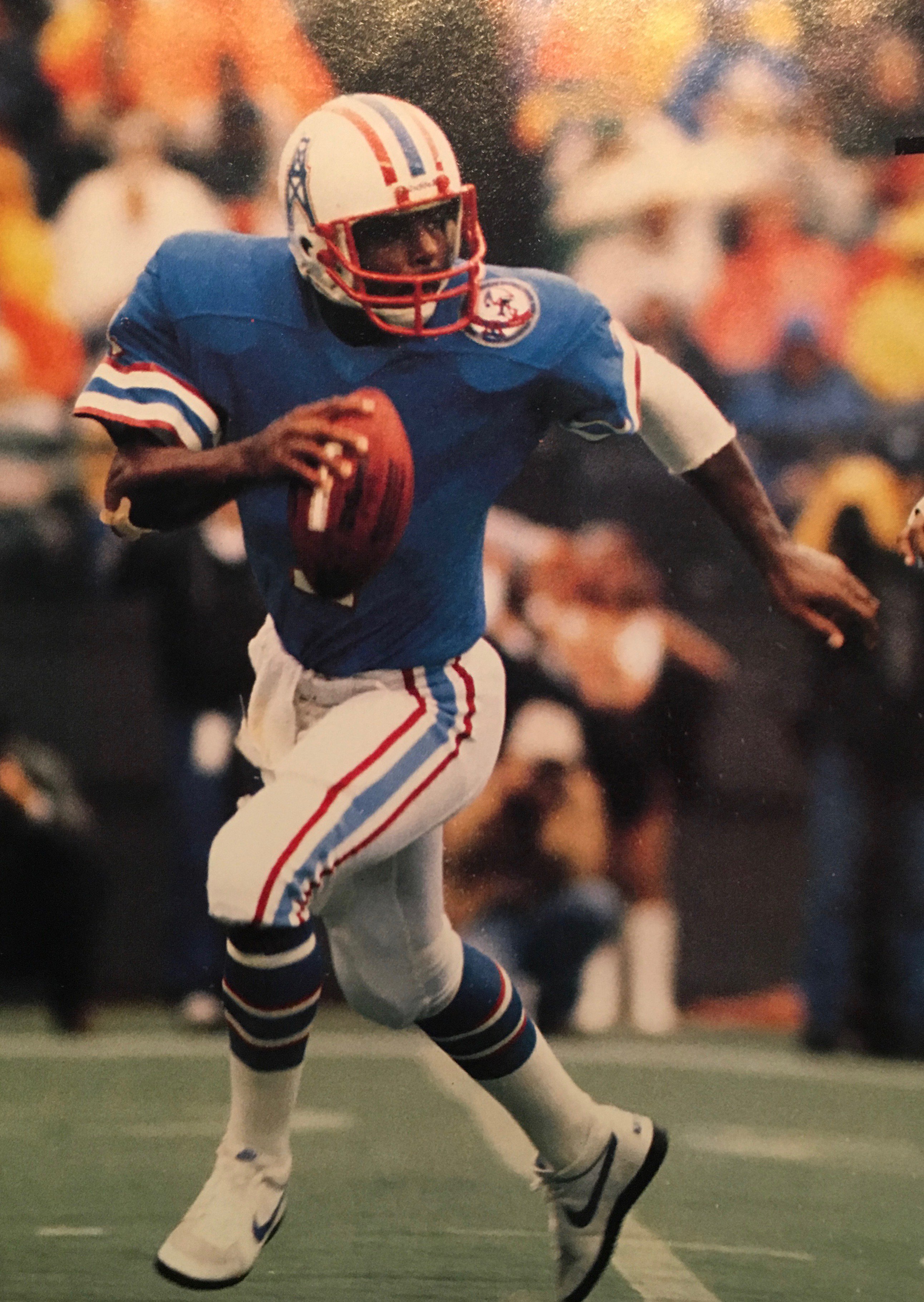 Ken Gelman on X: 'Warren Moon in his debut NFL season of 1984. #Oilers   / X