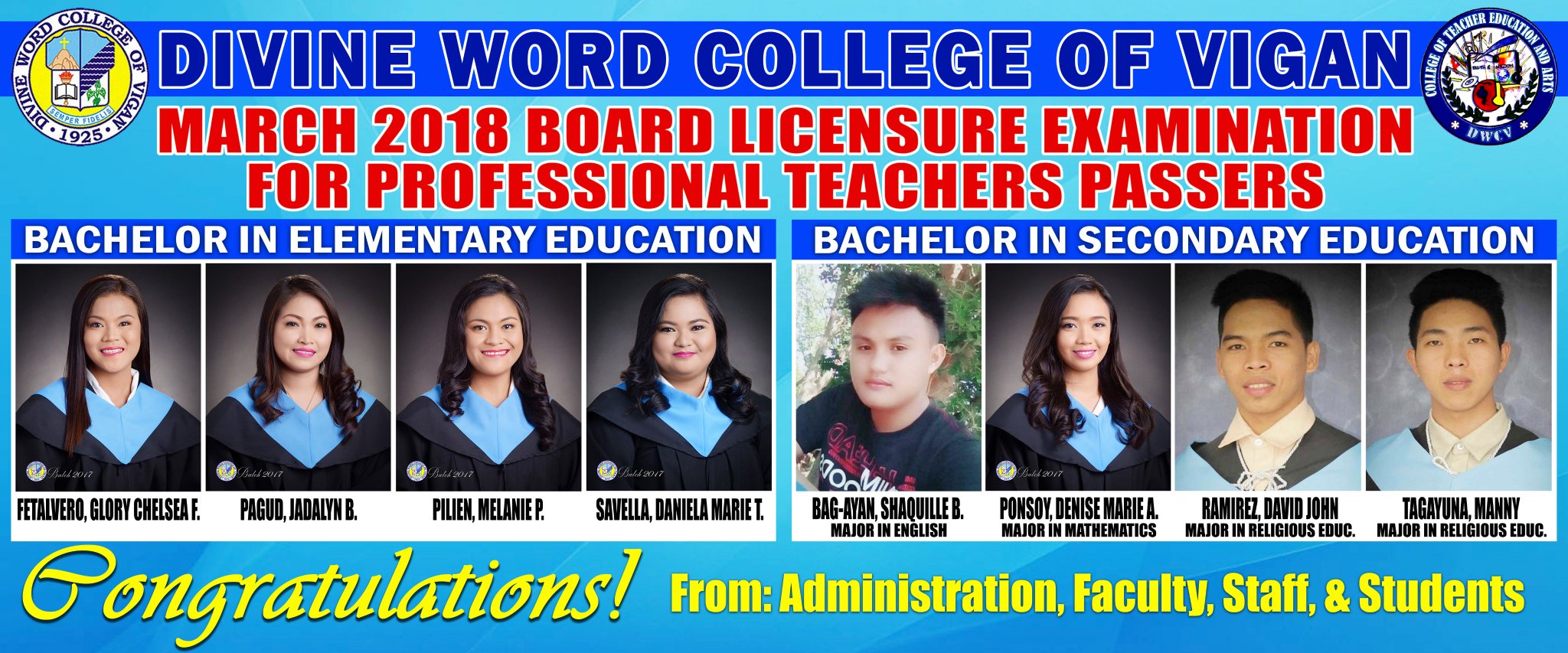 Divine Word College Of Vigan Logo
