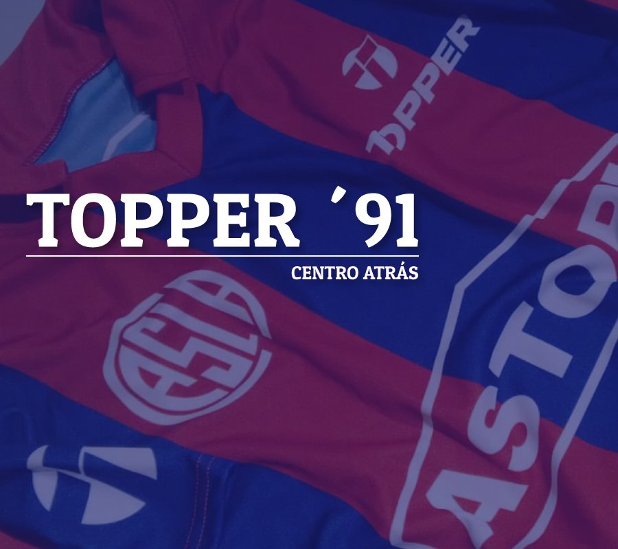 cenretroSL's tweet photo. 🤩 NUEVA: #Topper91 por #CentroAtrásSL! La del #BetoAcosta y #PipoGorosito
*$600
*Talles S M L
*Puntos de entrega y envíos a todo el país
*Varios medios de pago
#CASLA #SanLorenzo #SLA #Boedo #EscueladeTablones https://t.co/a8JTlj7WaN