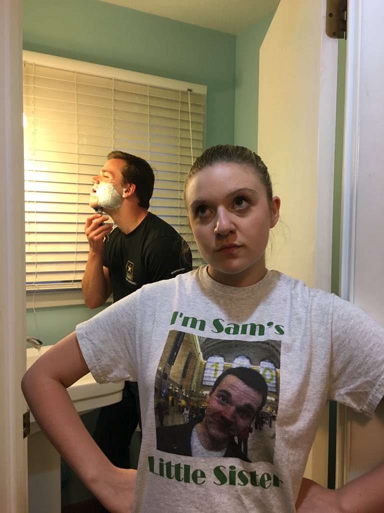avgilroy0517's tweet photo. .@jimmyfallon Please let @samuel_gilroy intern with you so we donβt have to keep sharing the bathroom #SamtheIntern https://t.co/rVQlfwdJ6m