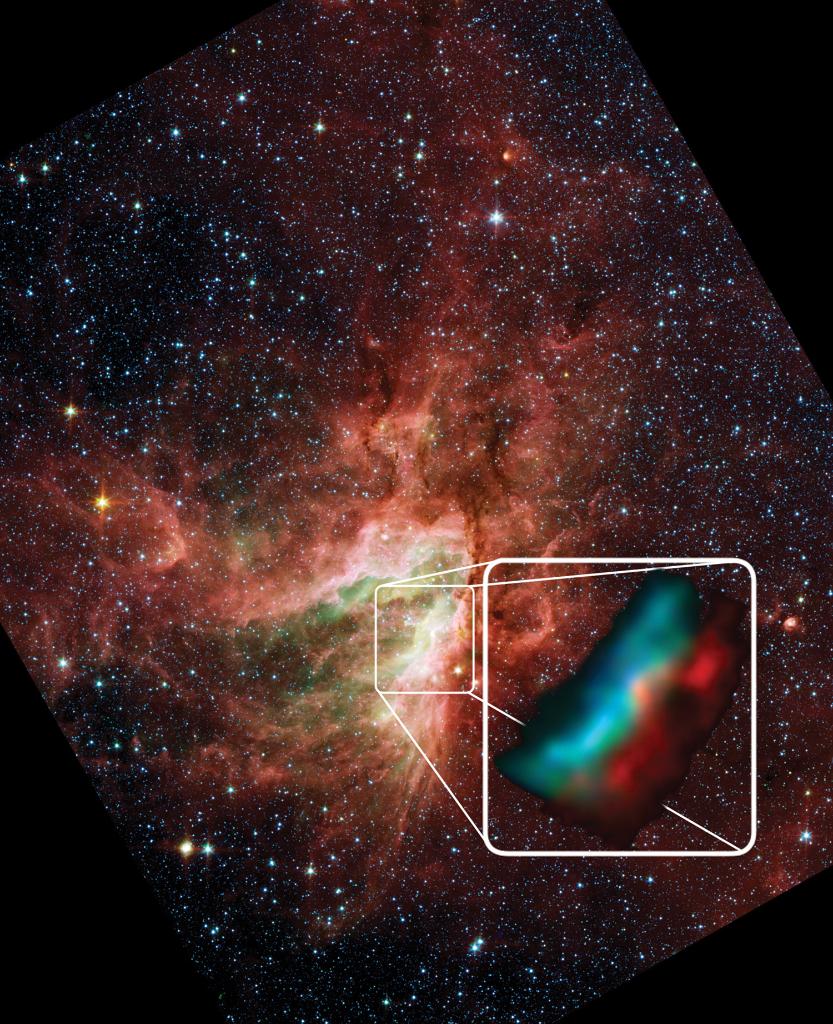 SOFIAtelescope's tweet photo. Calling all astronomers: We're now accepting observing proposals! From the stratosphere, we can study objects and phenomena, like the Omega Nebula, at wavelengths inaccessible to other observatories. Details: https://t.co/S0lskHxk0s https://t.co/pCrC33o4xY