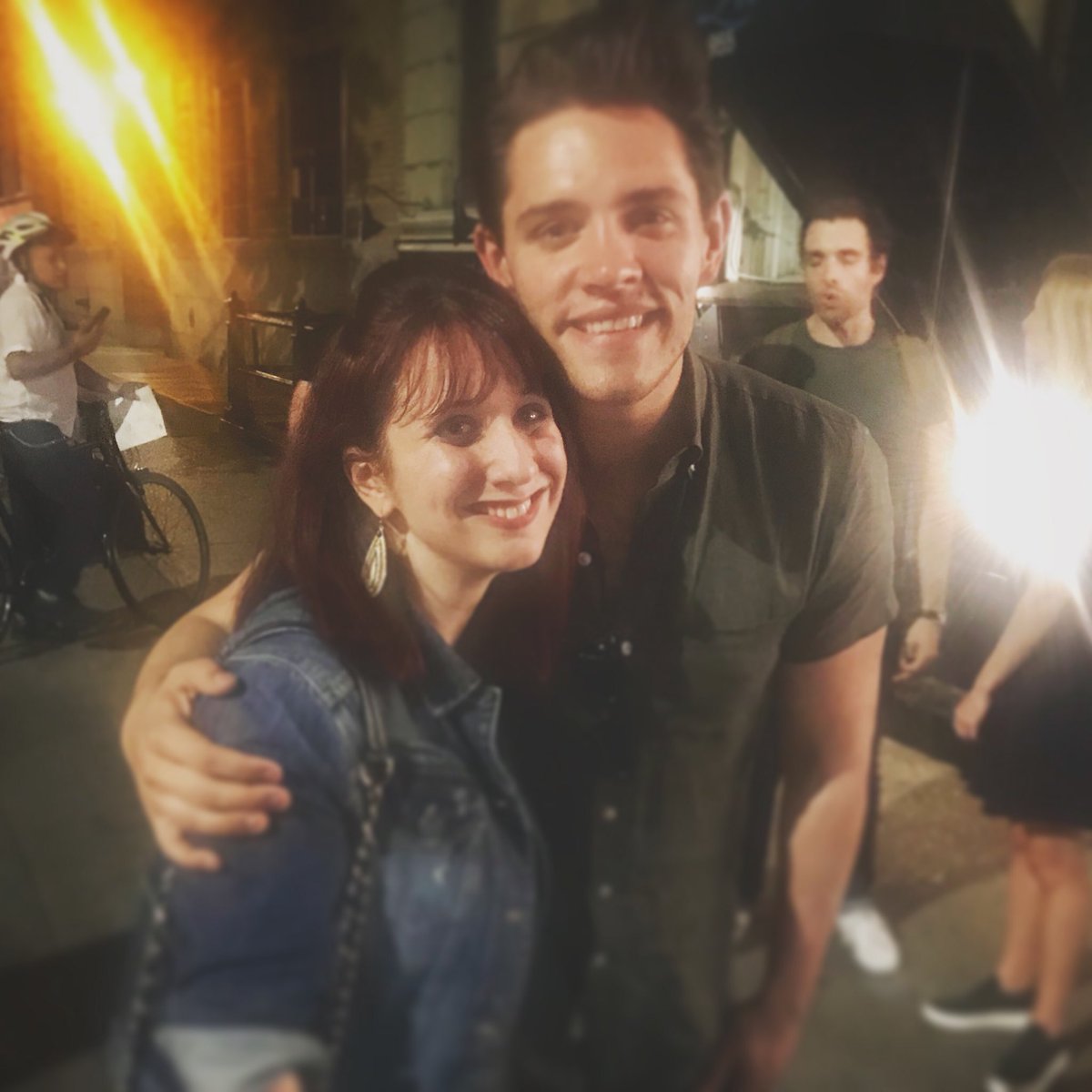 DanielleP321's tweet photo. One more from Sunday night - and a thank you to @caseycott for humoring me...this picture is really just to prove I CAN in fact tell the Cott brothers apart! ๐ #sameinitials #differentmen #riverdale #kevinkeller https://t.co/cT7lS4DKhX