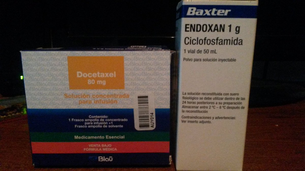 Gfrankta7's tweet image. #URGENTE Para  quimioterapia de pacientes con cáncer de mama se tienen para la venta #ENDOXAN (CICLOFOSFAMIDA) 5 ampollas de 1Gr. y  DOXETACEL 2 ampollas de 80  MG… Contactar por el ► 0412- 9859400… COLABORA CON UN RT POR FAVOR. Gracias!!!