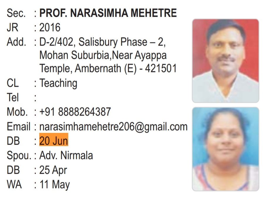 PerfectRotary's tweet image. 20/6, Wed mrng bday wishes to SE Prof.Narsimha Mehetre from Amb North, GCD Ashutosh Kulkarni from Badlapur, GCD Manoj Jain from Thane West, DGE Gustad Anklesaria from RID 3040 Ratlam &amp;amp; First lady of RID 3020 Vishakhapatnam Aruna Vishwanadh.
DGE Dr.Ashes,Nandita,Team Perfect.
