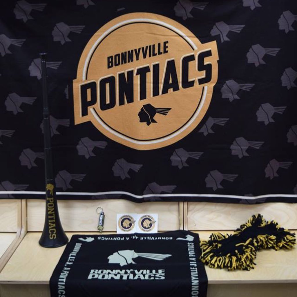 BPontiacs's tweet photo. Making room for the new look @BPontiacs merch means a Big Sale on last season's stock! Find out how much you can get for #fiftydolla! Send a DM. #AJHL #merchandise #sale https://t.co/nld0EBppLm