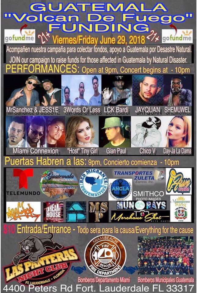 Larubiayouwant's tweet photo. I am honored to be hosting this concert to help collect funds for our brothers and sisters in Guatemala that
https://t.co/bdxqiPhNvM         
#TinyGirl #Host #Telemundo #MrSanchezProductions #AbovePixels #Guatemala https://t.co/dz0enTbXmT