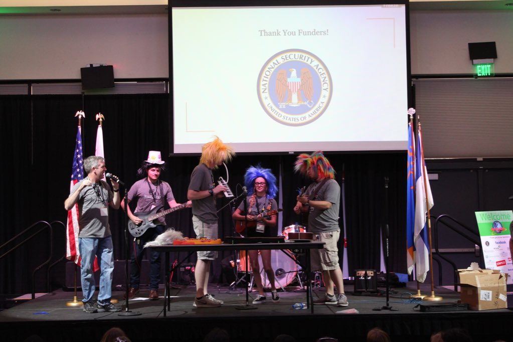 CSUSBcyber's tweet image. Yet another successful day of camp! A BIG thanks to all of our volunteers! This camp would not be possible without you!
#gencyber
#gssgc
#nsa
#cisco
#WeAreCisco 
#northropgrumman