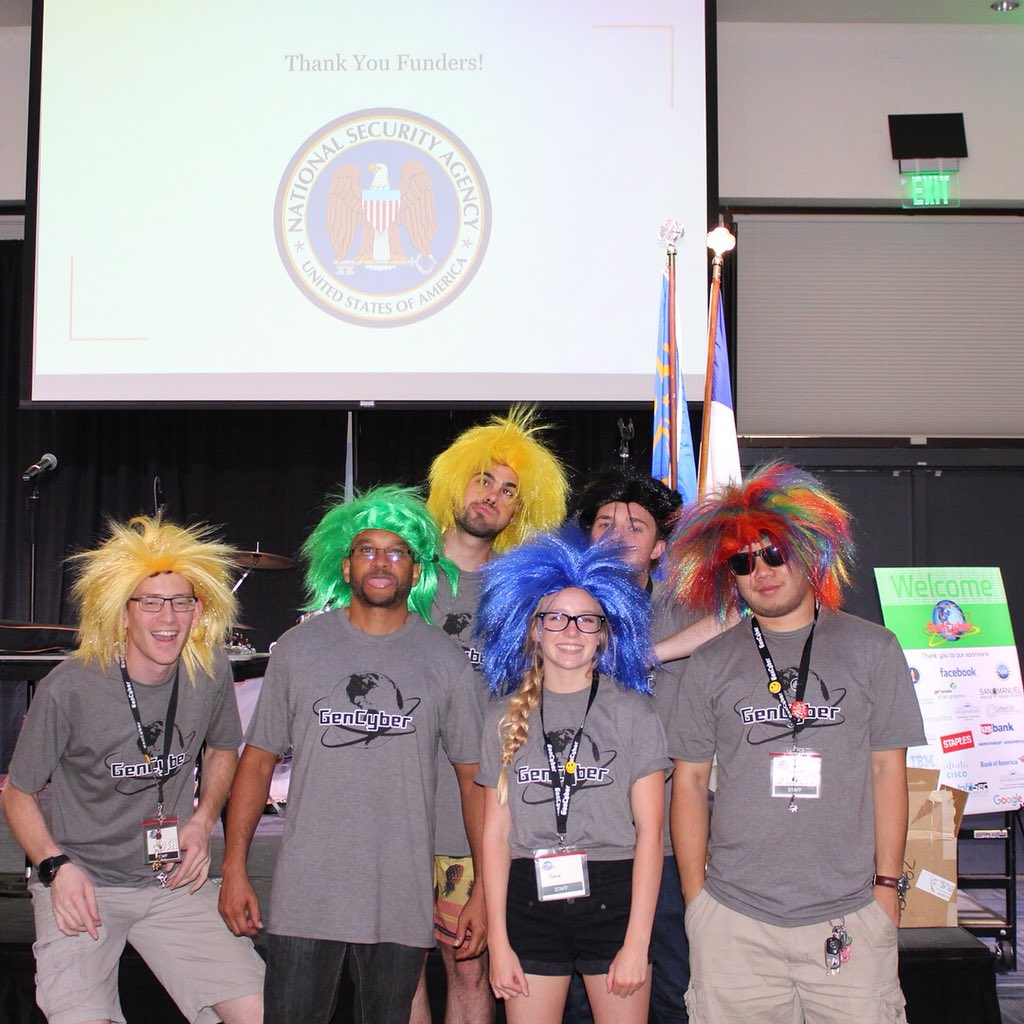 CSUSBcyber's tweet image. Yet another successful day of camp! A BIG thanks to all of our volunteers! This camp would not be possible without you!
#gencyber
#gssgc
#nsa
#cisco
#WeAreCisco 
#northropgrumman