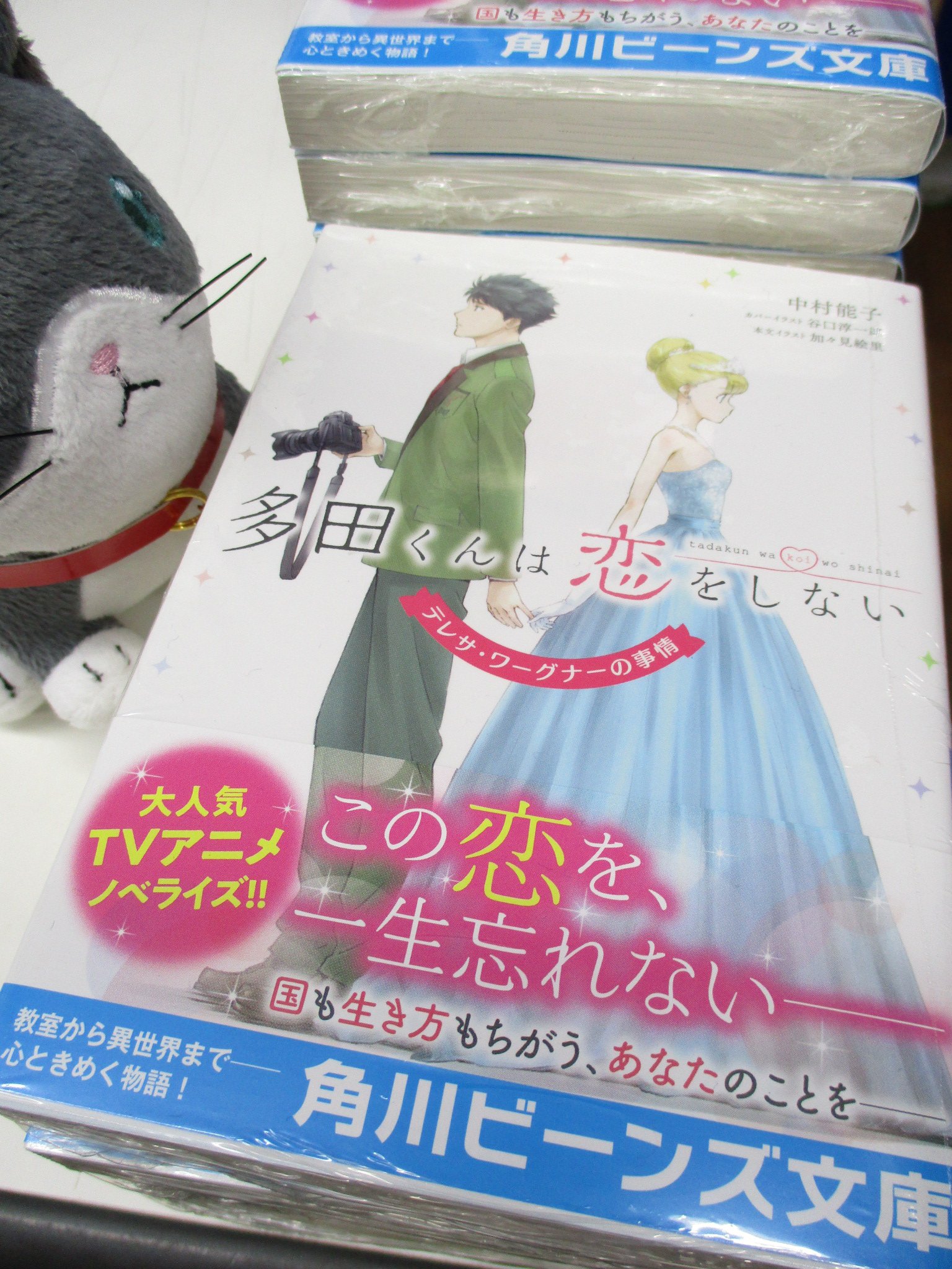 アニメイト池袋本店 Pa Twitter 多田恋 オンリーショップ 3fわくわくスペースでは 多田くんは恋をしない オンリーショップを開催中 小説 テレサ ワーグナーの事情 が再入荷 オンリーショップ限定グッズも販売中アニ ニャンコビックが入ってるのはコーヒー