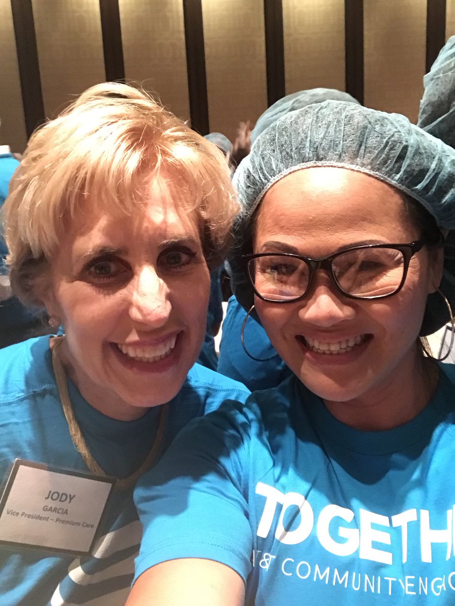 Had so much fun at the feed the funnel event today! Love being able to help the community feed food to the underprivileged! Also got a chance to catch up with this amazing leader too!! <a href="/BrandyIoane/">Brandy Ioane</a> @TustinCrew <a href="/ATTimpact/">AT&T Impact</a> #mdplife2018 #ATTImpact