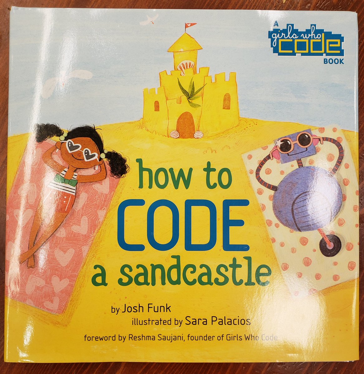 ReadTrySoar's tweet photo. Need a book to introduce coding? I love how this book explains basic coding terms in a fun concrete way! #MustHaveList #bookaday #code #makerspace @EldoLibrary @joshfunkbooks https://t.co/vXSB50QueD