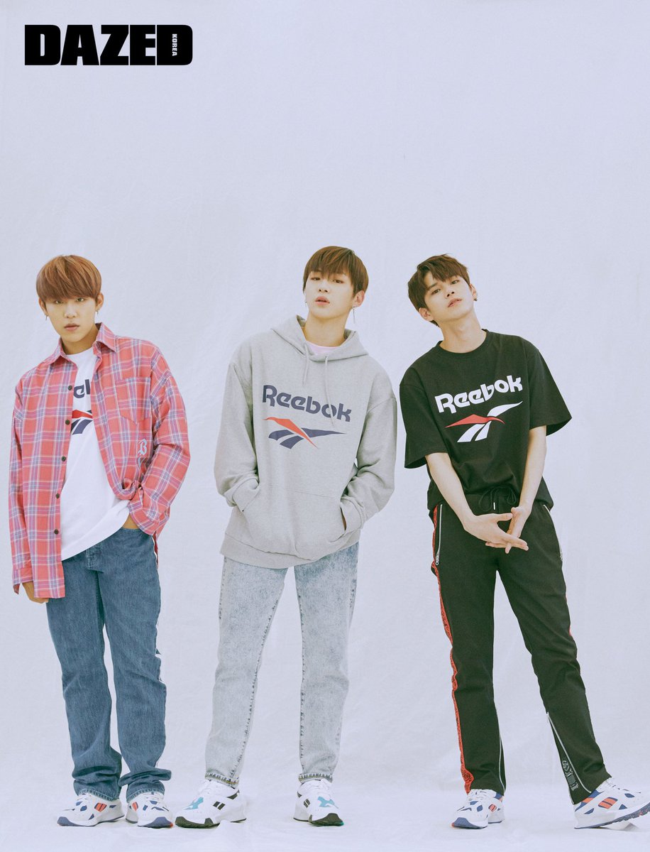 DazedKorea's tweet photo. Dazed July Issue✔
_
#Wannaone Right Here !
-
바삭바삭한 햇살 아래 찬란하게 빛나는 11명의 별, #워너원
-
#reebok #reebokclassic #thisisclassic #alwaysclassic #리복 #리복클래식 #디스이즈클래식 #올웨이즈클래식 #ReebokClassicXWannaone 
@dazedkorea
@WannaOne_twt https://t.co/MMpQo2WzcV