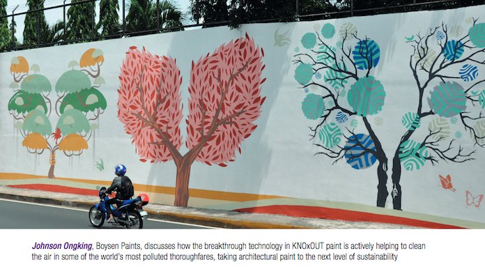 The art - and science - of cleaning the air: 'Tree Lungs' forest is part of a large-scale, worldwide, public art project along Manila's main thoroughfare where giant artworks double as air purifiers... ingenious... knoxoutpaints.com/updates.do?upd…