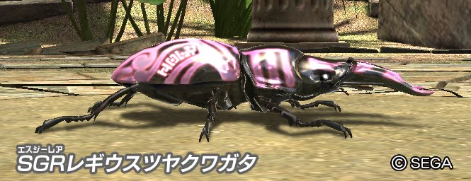 ゴッドフォーム紹介】 レギウスツヤクワガタ パートナー：マリア 体長